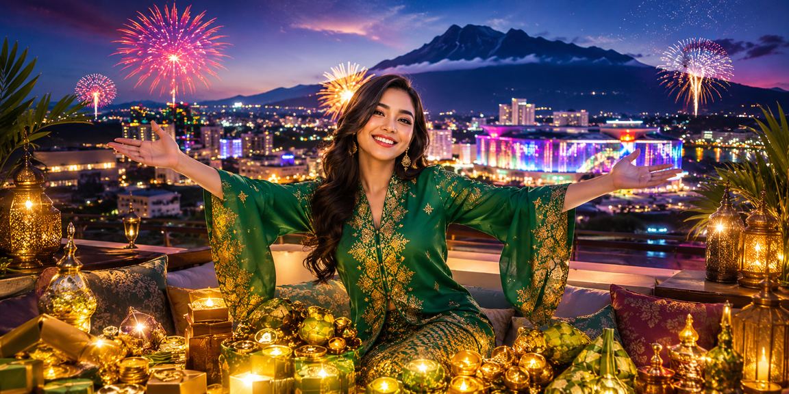 Aktiviti pertaruhan dan permainan kad sempena Hari Raya di Sabah Malaysia